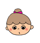 touch(girl)（個別スタンプ：28）