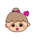 touch(girl)（個別スタンプ：30）