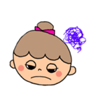 touch(girl)（個別スタンプ：31）