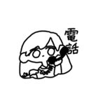 リネンちゃんの便利スタンプ（個別スタンプ：5）