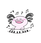 可愛いウーパーのクロンちゃん（個別スタンプ：9）