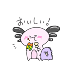 可愛いウーパーのクロンちゃん（個別スタンプ：35）
