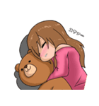ポニテ女子スタンプ（個別スタンプ：2）