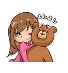 ポニテ女子スタンプ（個別スタンプ：36）