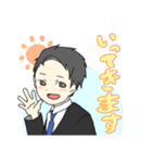 働くイケメンスタンプ（個別スタンプ：5）