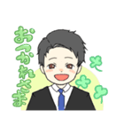 働くイケメンスタンプ（個別スタンプ：7）