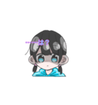 顔に気持ちがでてる女の子（個別スタンプ：8）