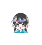 顔に気持ちがでてる女の子（個別スタンプ：18）