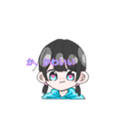 顔に気持ちがでてる女の子（個別スタンプ：20）