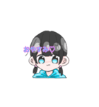 顔に気持ちがでてる女の子（個別スタンプ：23）