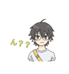メガネ男子のスタンプ☆彡（個別スタンプ：10）