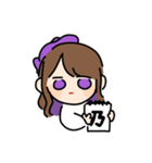 ゆえりとまゆ（個別スタンプ：14）