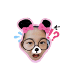 うさちゃんとゆかいな仲間たち笑（個別スタンプ：1）