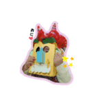 うさちゃんとゆかいな仲間たち(笑)（個別スタンプ：9）