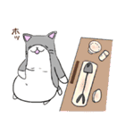 ゆるねこ 大人のシュールスタンプ（個別スタンプ：8）
