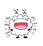 わたぼうしくんたちのほっこりスタンプ（個別スタンプ：10）