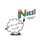 わたぼうしくんたちのほっこりスタンプ（個別スタンプ：16）