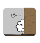 わたぼうしくんたちのほっこりスタンプ（個別スタンプ：21）