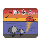 わたぼうしくんたちのほっこりスタンプ（個別スタンプ：24）