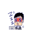 働くエンジニア・プログラマー（個別スタンプ：17）