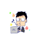 働くエンジニア・プログラマー（個別スタンプ：25）