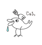 さかな鳥「ぽれぽれ」のゆるり生活パート2（個別スタンプ：3）