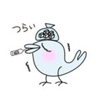 さかな鳥「ぽれぽれ」のゆるり生活パート2（個別スタンプ：4）