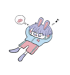 スペースうさくんスタンプ（個別スタンプ：20）