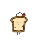 食パンさん、時々ナカマたち（個別スタンプ：13）