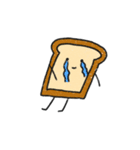 食パンさん、時々ナカマたち（個別スタンプ：16）