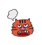 ぶすとらちゃん（個別スタンプ：3）