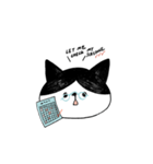 乳牛猫の日常（個別スタンプ：21）