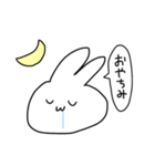 吐血うさぎさん（個別スタンプ：6）