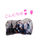 「かぶとの会」東組 花見編（個別スタンプ：6）