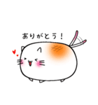 しろいもちねこ。（個別スタンプ：9）