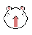 ドットくま（個別スタンプ：8）