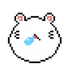 ドットくま（個別スタンプ：11）