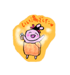 うさぎの日常①（個別スタンプ：4）
