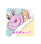 うさぎの日常①（個別スタンプ：5）