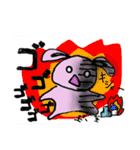 うさぎの日常①（個別スタンプ：23）