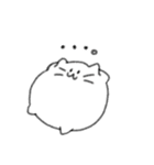 もちもちまるねこ（個別スタンプ：6）