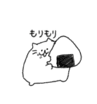 もちもちまるねこ（個別スタンプ：22）