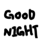 シンプル手書き英語（個別スタンプ：5）