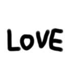 シンプル手書き英語（個別スタンプ：7）