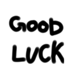 シンプル手書き英語（個別スタンプ：8）