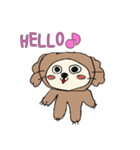 飼い犬こっすけくん（個別スタンプ：1）