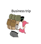 サラリーマンの手信号（個別スタンプ：17）