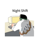 サラリーマンの手信号（個別スタンプ：18）