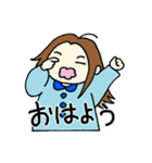 ちび女子の日常（個別スタンプ：1）