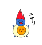 かわいいマシュマリモ日常会話（個別スタンプ：3）